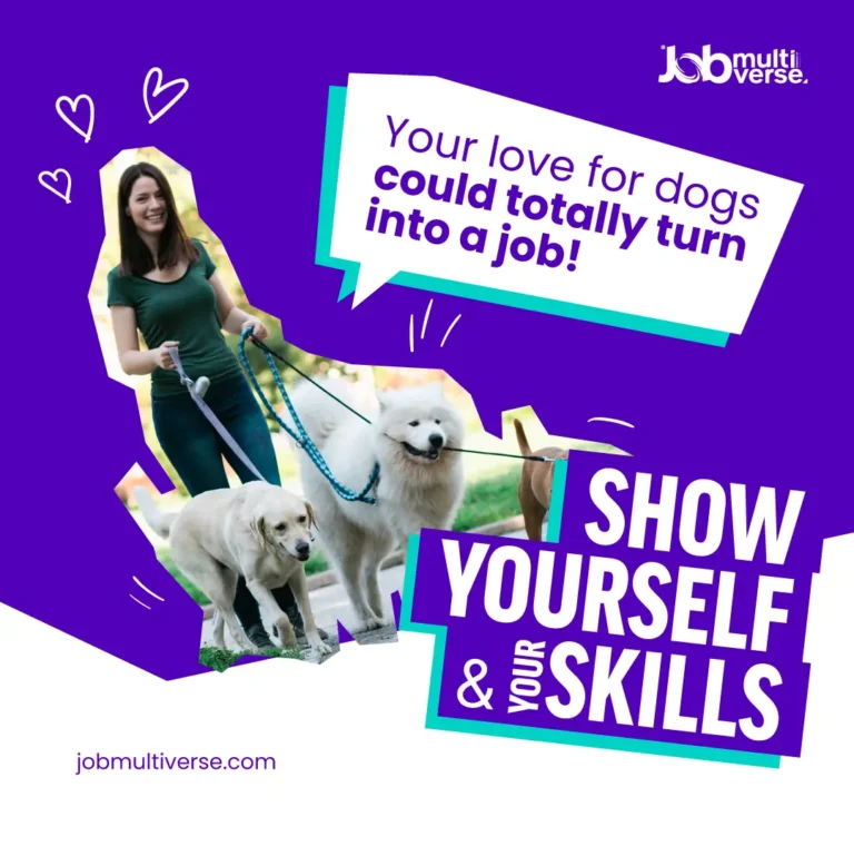 Your Love for Dogs Could Totally Turn Into a Job!